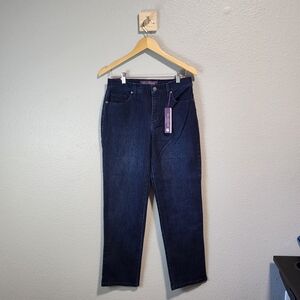 Gloria Vanderbilt Dark Indigo Ankle Jeans
